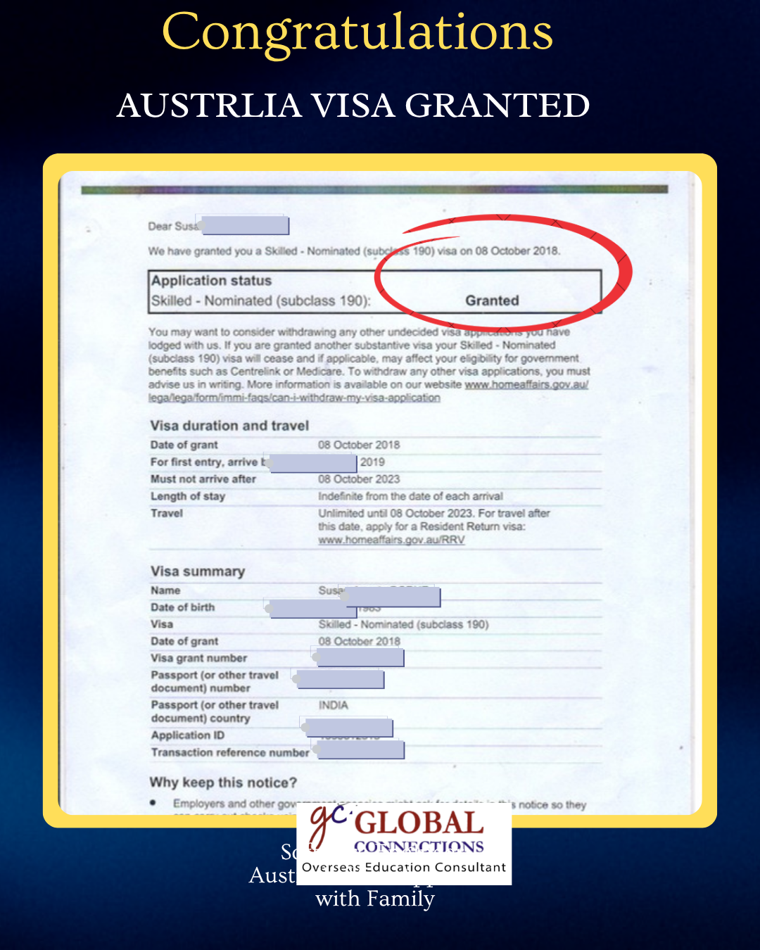Australia Visa Approval Grant 20