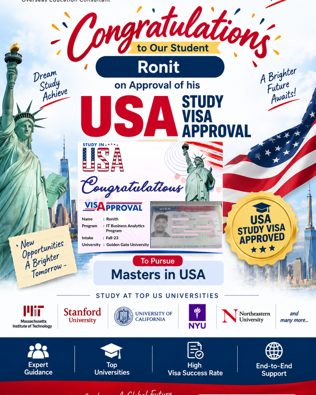 Student Visa Success Story 4