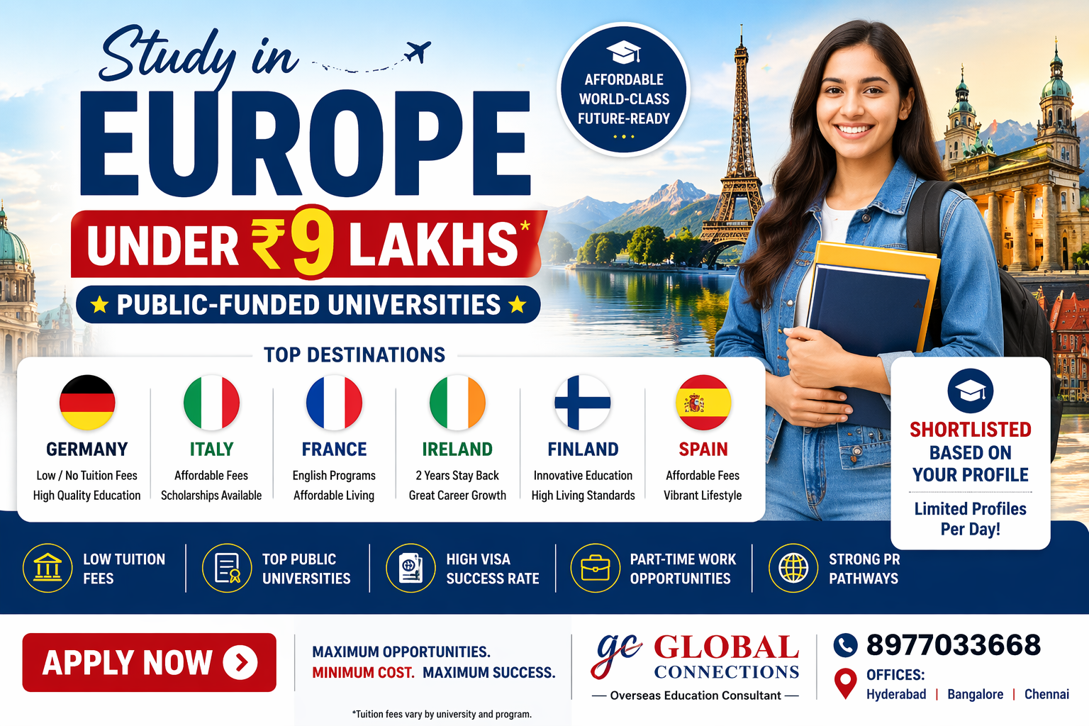 Public Funded Universities Europe